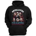 All American Grandpa Custom Name Shirt for Papa