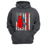 Best Dad Ever Superhero Custom Name Shirt for Dad