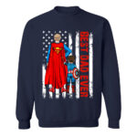Best Dad Ever Superhero Custom Name Shirt for Dad