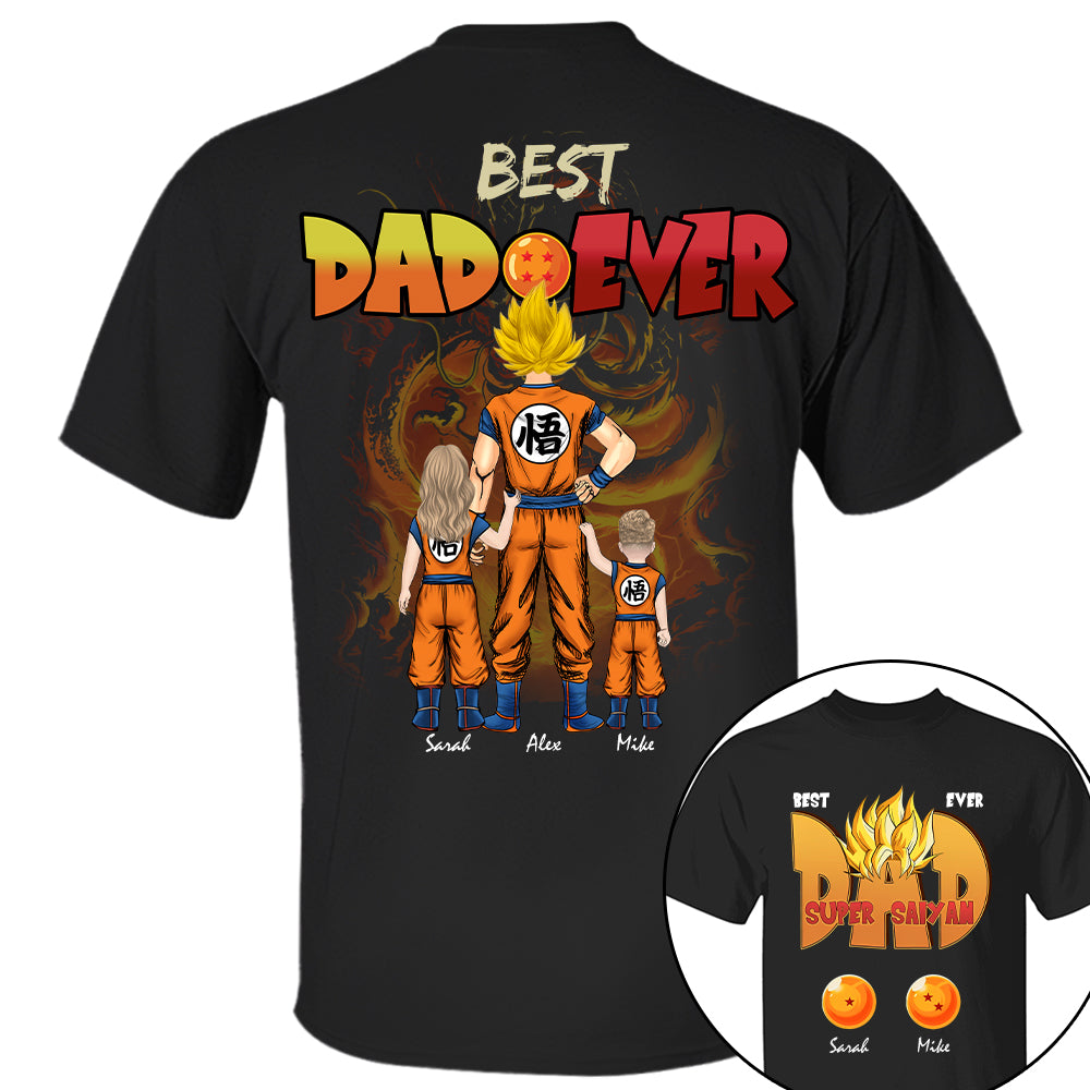 Best Dragon Dad Ever Personalized Shirt Best Dragon Dad Ever Personalized Shirt