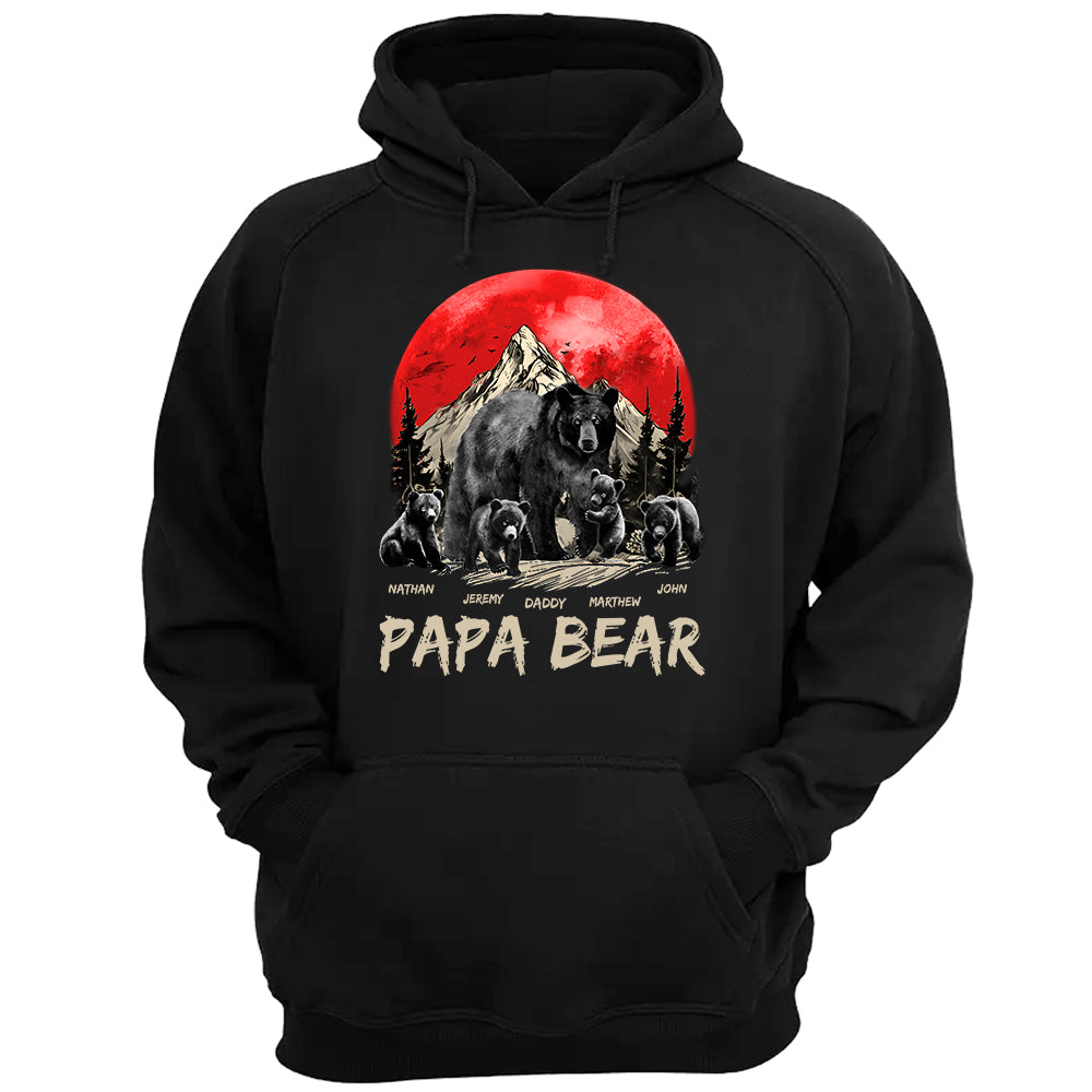 Custom Papa Bear Shirt for Grandpa Custom Papa Bear Shirt for Grandpa