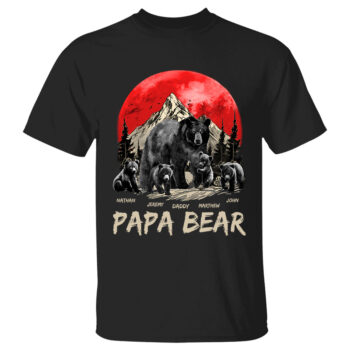 Custom Papa Bear Shirt for Grandpa