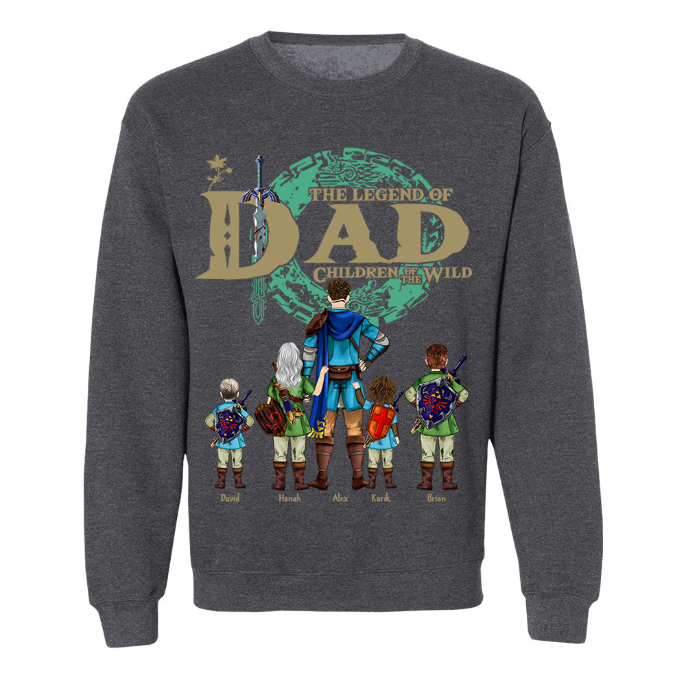 Custom The Legend of Dad Children Of The Wild Shirt Custom The Legend of Dad Children Of The Wild Shirt