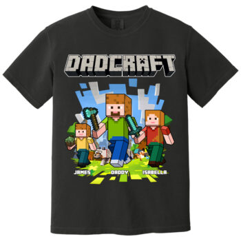 DadCraft Custom Name Shirt