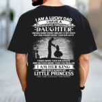 I Am A Lucky Dad I Have A Freaking Awesome Daughter Shirt