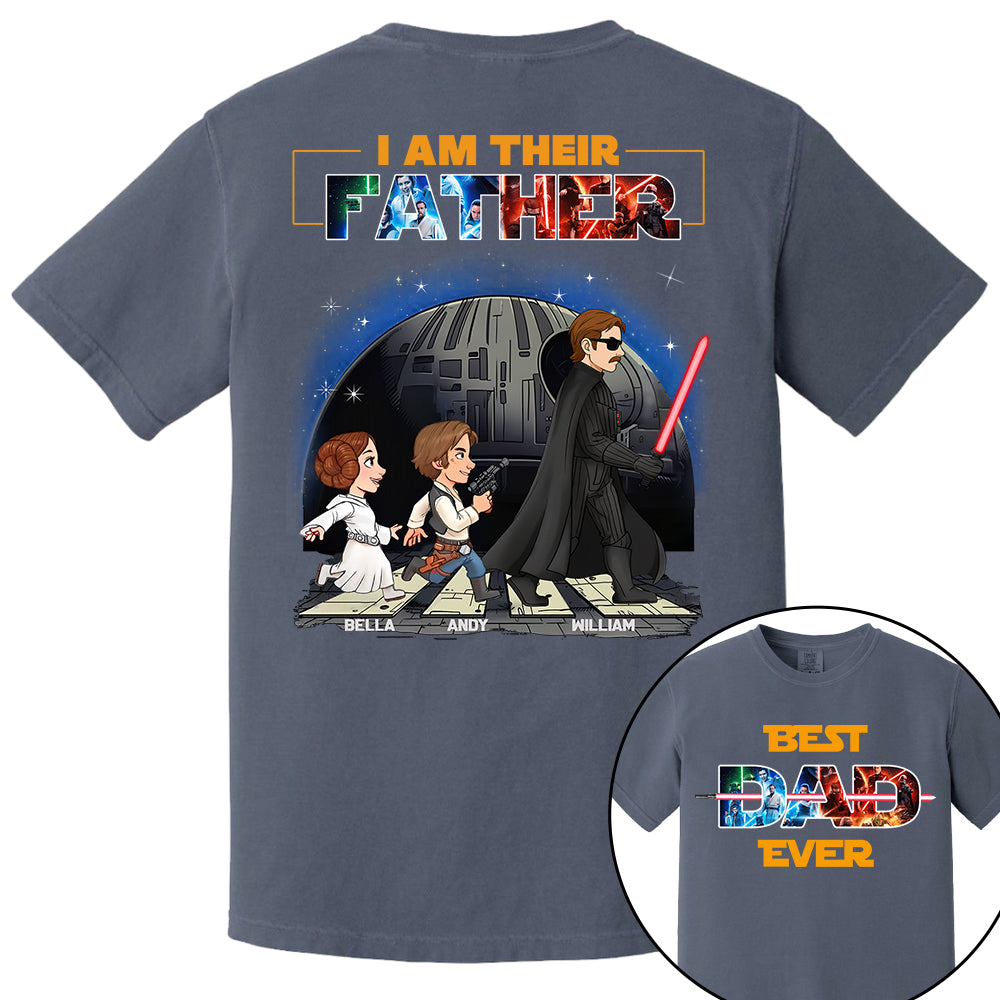 I Am Their Father Galaxy Custom Shirt I Am Their Father Galaxy Custom Shirt