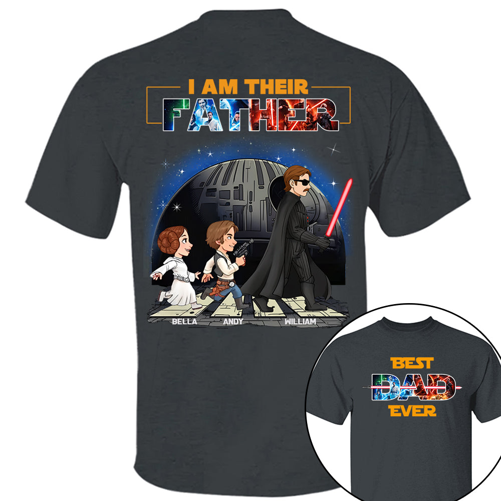 I Am Their Father Galaxy Custom Shirt I Am Their Father Galaxy Custom Shirt