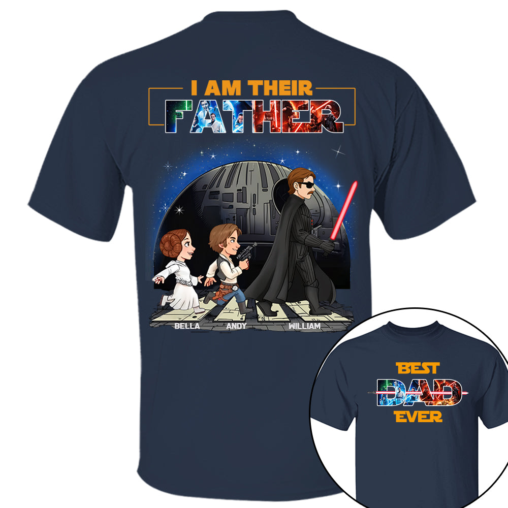 I Am Their Father Galaxy Custom Shirt I Am Their Father Galaxy Custom Shirt