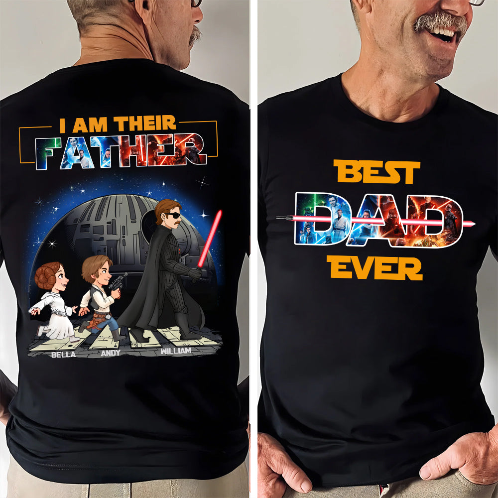 I Am Their Father Galaxy Custom Shirt I Am Their Father Galaxy Custom Shirt
