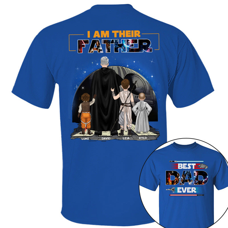 I Am Their Father Personalized Black Shirt For Dad I Am Their Father Personalized Black Shirt For Dad