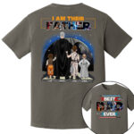I Am Their Father Personalized Black Shirt For Dad