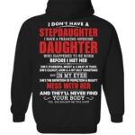 I Don’t Have A Stepdaughter I Have A Freaking Awesome Daughter Shirt for Stepdad