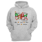 Papa Claus Custom Shirt with Grandkids’ Names