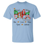 Papa Claus Custom Shirt with Grandkids’ Names
