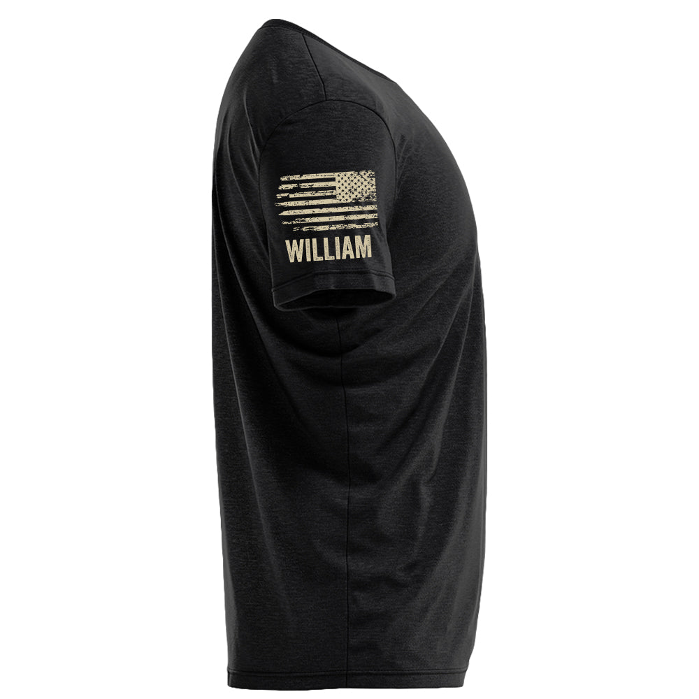 Papa Vintage American Flag Personalized Shirt for Grandpa Papa Vintage American Flag Personalized Shirt for Grandpa