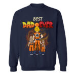 Personalized Best Dad Ever Dragon Dad Custom Shirt