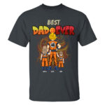 Personalized Best Dad Ever Dragon Dad Custom Shirt