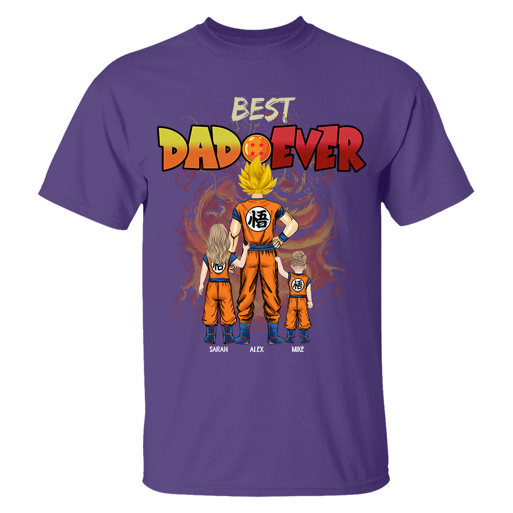 Personalized Best Dad Ever Dragon Dad Custom Shirt Personalized Best Dad Ever Dragon Dad Custom Shirt