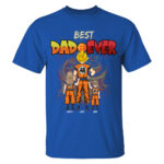 Personalized Best Dad Ever Dragon Dad Custom Shirt