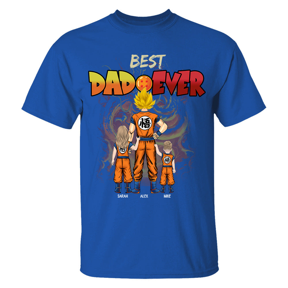 Personalized Best Dad Ever Dragon Dad Custom Shirt Personalized Best Dad Ever Dragon Dad Custom Shirt