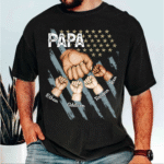 Personalized Dad Fist Bump Name Shirt