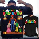 Personalized Super Daddio Shirt
