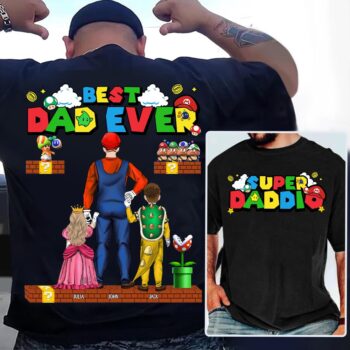 Personalized Super Daddio Shirt