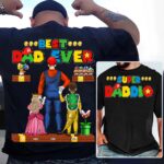 Super Daddio Best Dad Ever Personalized Shirt