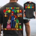 Super Daddio Best Dad Ever Personalized Shirt