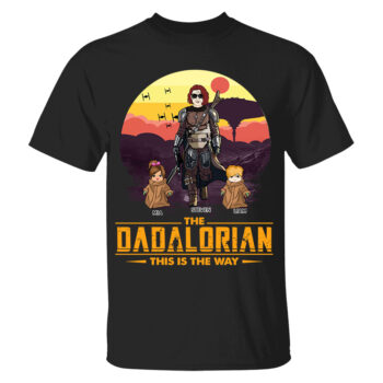 Tatooine Sunset The Dadalorian This Is The Way Personalized Shirt