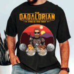 The Dadalorian This Is The Way Tatooine Sunset Personalized Shirt