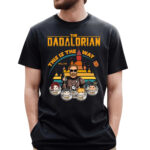 The Dadalorian This Is The Way Vintage Castle Moon Personalized Shirt