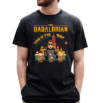 The Dadalorian This Is The Way Vintage Disney Castle Personalized Shirt
