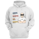 The Legend Husband Daddy Papa Custom Shirt for Grandpa