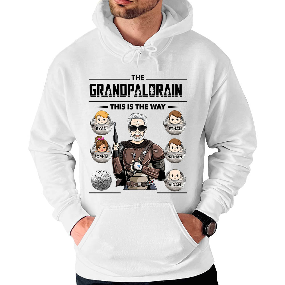 The Papalorian This Is The Way Shirt for Grandpa The Papalorian This Is The Way Shirt for Grandpa