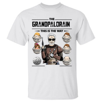 The Papalorian This Is The Way Shirt for Grandpa
