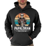 The Papalorian This Is The Way Vintage Custom Shirt for Dad Figures