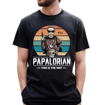 The Papalorian This Is The Way Vintage Custom Shirt for Dad Figures