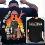 The Stepdadalorian This Is The Way Personalized Name Shirt for Stepdad