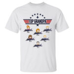 Top Gun Top Grandpa Personalized Shirt