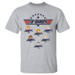 Top Gun Top Grandpa Personalized Shirt