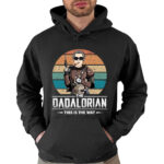 Vintage The Dadalorian This Is The Way Custom Shirt for Dad Figures