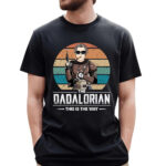 Vintage The Dadalorian This Is The Way Custom Shirt for Dad Figures