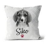 personalized pet face photo throw pillow pet memorial pillow 1