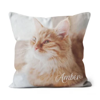 personalized pet memorial photo pillow 1
