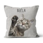 personalized pet photo pillow with name pet memorial pillow 1